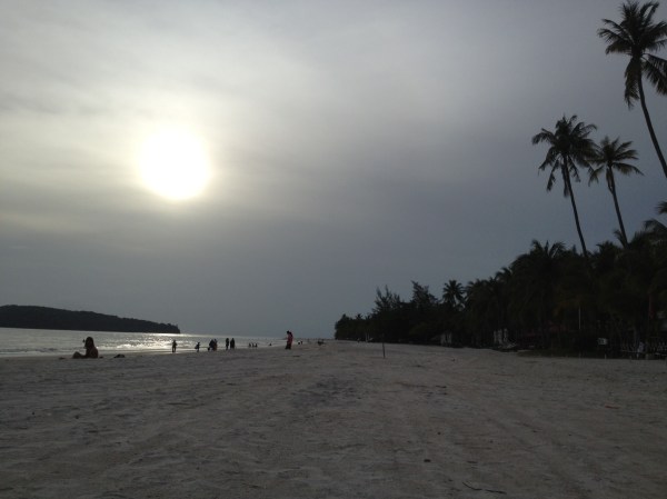 Pantai Cenang - the beach where we spent most of our time in Langkawi